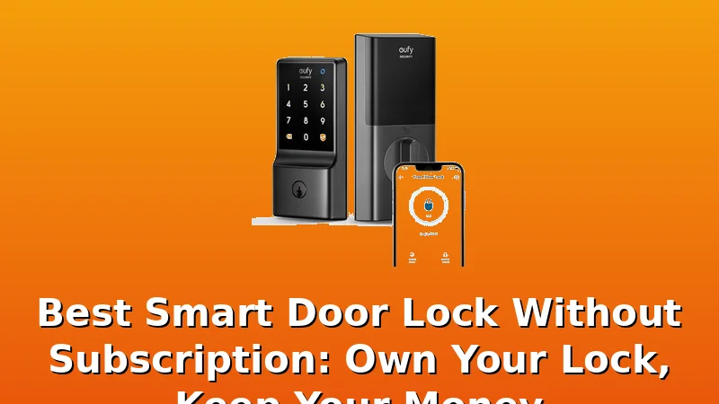 Best Smart Door Lock Without Subscription: Own Your Lock, Keep Your Money - Knob Nest review with measurements and honest opinion