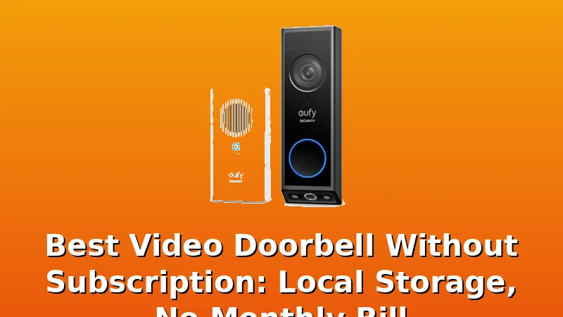 Best Video Doorbell Without Subscription: Local Storage, No Monthly Bill - Knob Nest review with measurements and honest opinion