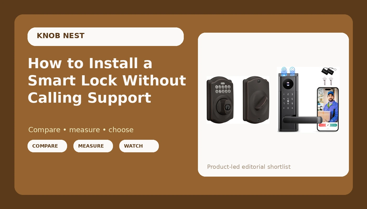 How to Install a Smart Lock Without Calling Support