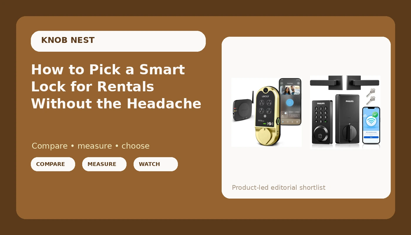 How to Pick a Smart Lock for Rentals Without the Headache