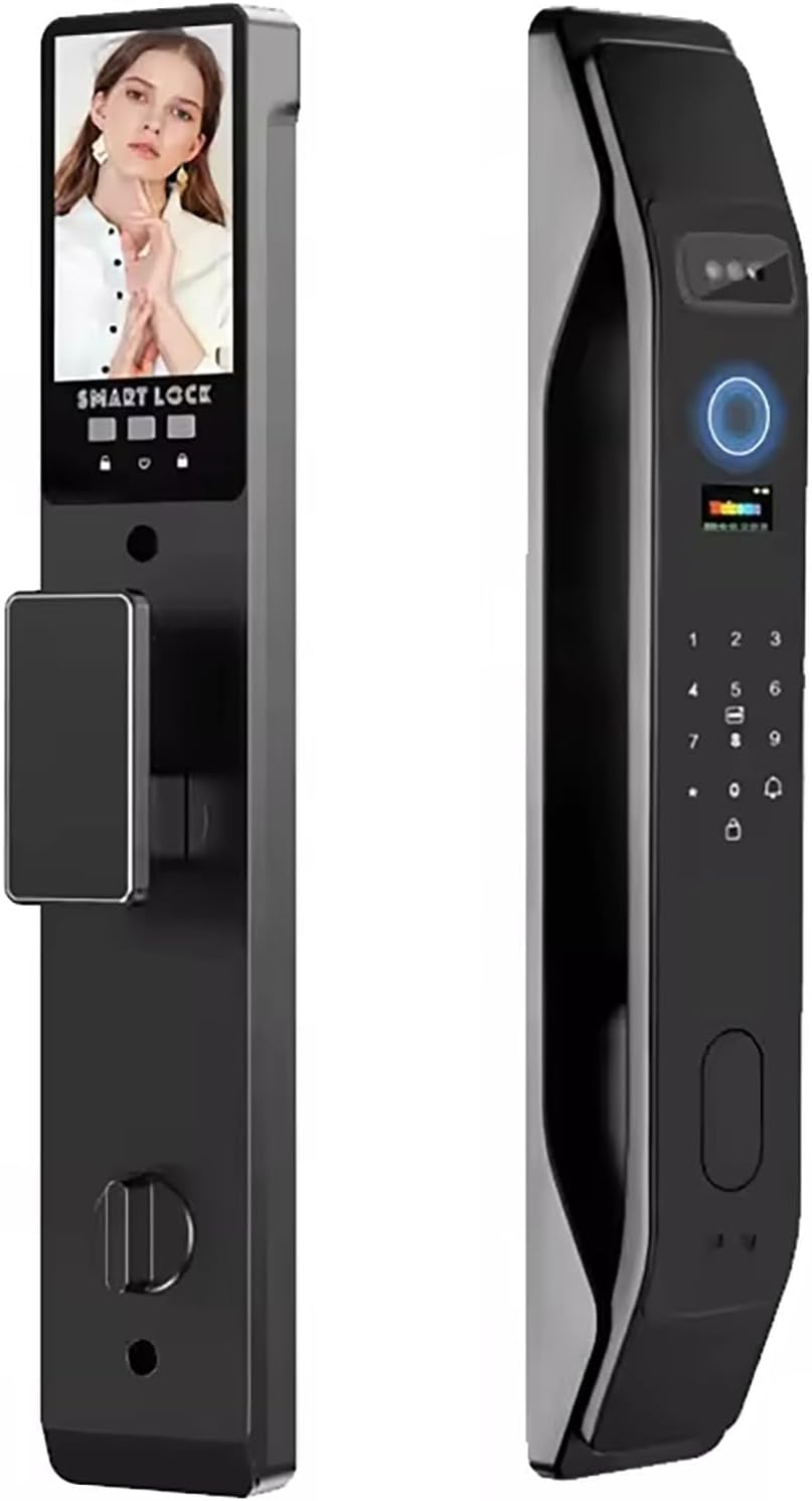 HIFAM Face Recognition Smart Door Lock Fingerprint Key IC Card APP Unlock